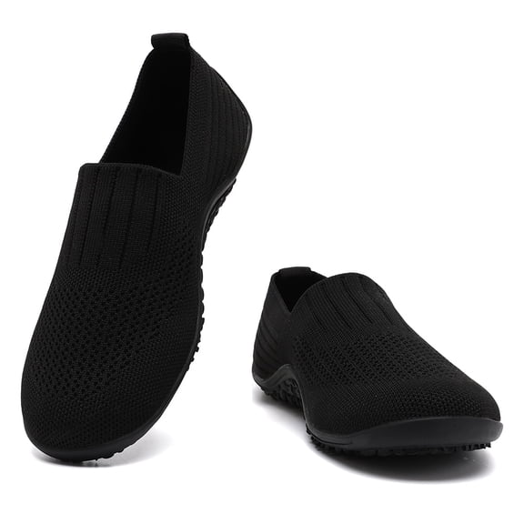 GLYGML Slip-On Sneakers - Unisex Lightweight Breathable Casual Shoes