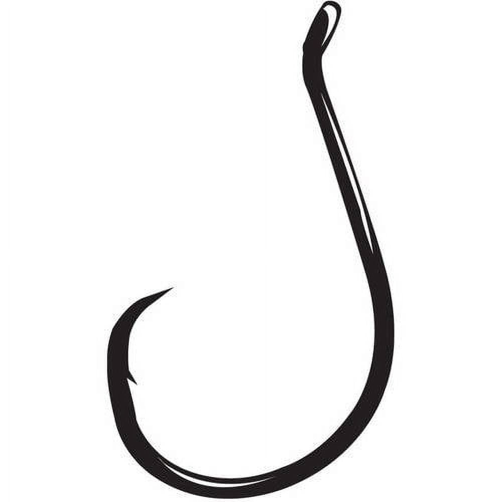 Gamakatsu 18411 Live Bait Hook Size 1/0 Needle Point Ringed Eye