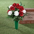 thumbnail image 2 of OakRidge™ Rose and Carnation Memorial Set of 2, 2 of 3