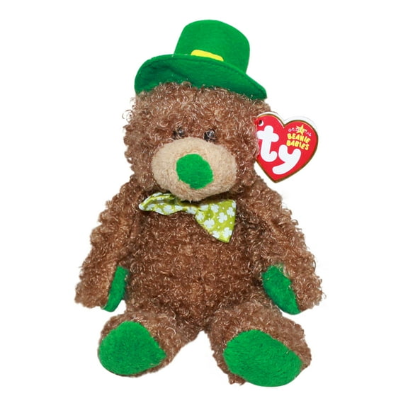 Ty Beanie Baby: Patty O'lucky the Bear | Stuffed Animal | MWMT