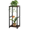 thumbnail image 1 of Support pour Plantes d'Intérieur, Coin, Haut, en Métal, Moderne, Étagère de Rangement pour Fleurs, Support pour Plantes pour Salon, Balcon, Jardin (Rond), 1 of 6