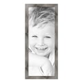 thumbnail image 2 of ArtToFrames 13" x 33" Winter White Barnwood 1.5 Inch Picture Frame, 13x33 inch Brown MDF Poster Frame (WOM-4661), 2 Pack, 2 of 7