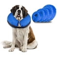 thumbnail image 1 of Inflatable Dog Cone Neck Collar for After Surgery, Soft Dog Cones Protective Pet Recovery Collar, Dogs Cats e-Collar Prevent Pet from Licking Touch Wounds, 1 of 7