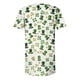 thumbnail image 5 of TaTaai Women's St. Patrick's Pullover Top, Soft Breathable Cotton, Loose Fit, Short Sleeve V-Neck, Ruching Button, Printed, Casual Holiday Daily Spring Summer Outings Multi-Color Gift, 5 of 5