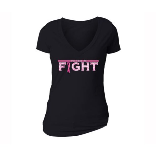 Xtrafly Apparel Women S Fight Breast Cancer Awareness T Shirt Pink Ribbon Survivor Rosie Riveter