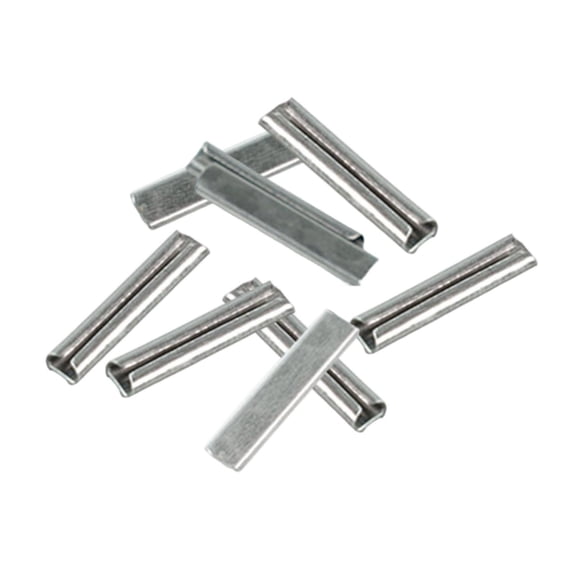 QSTDGVPW 10 Pieces Model Train Rail Joiners Sturdy Rail Setup Accessories Metal Simple to N Scale