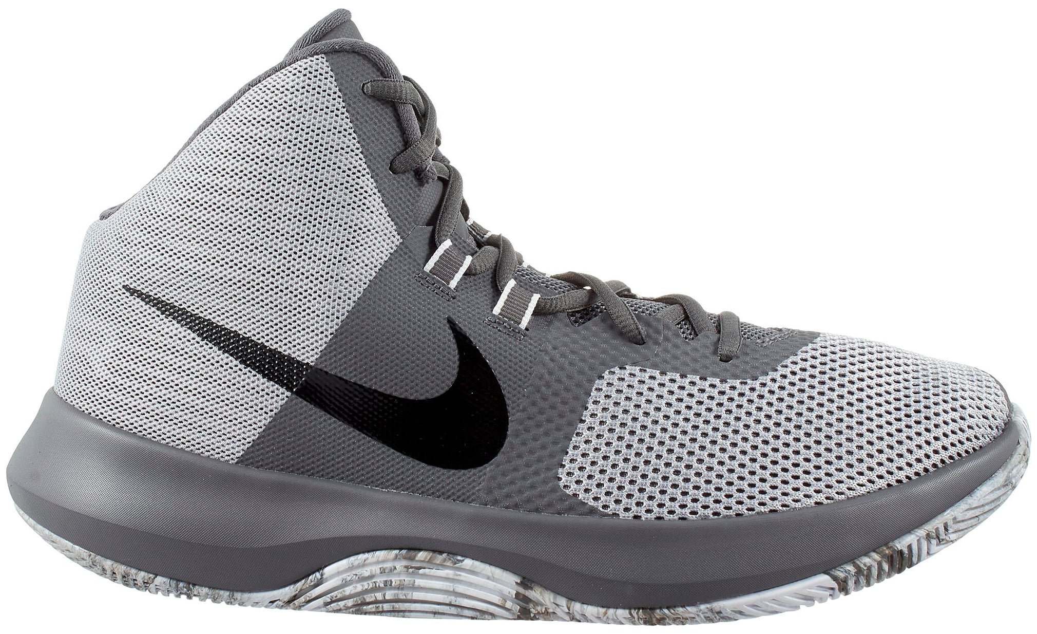 Nike Men's Air Precision Basketball Shoes (Wolf Grey/Black, 12) | lupon ...