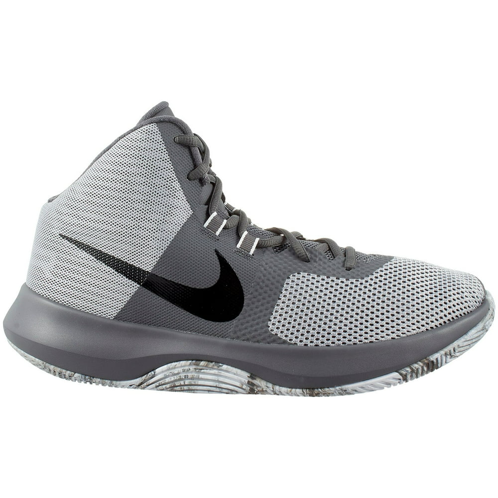 Nike - Nike Men's Air Precision Basketball Shoes (Wolf Grey/Black, 12 ...