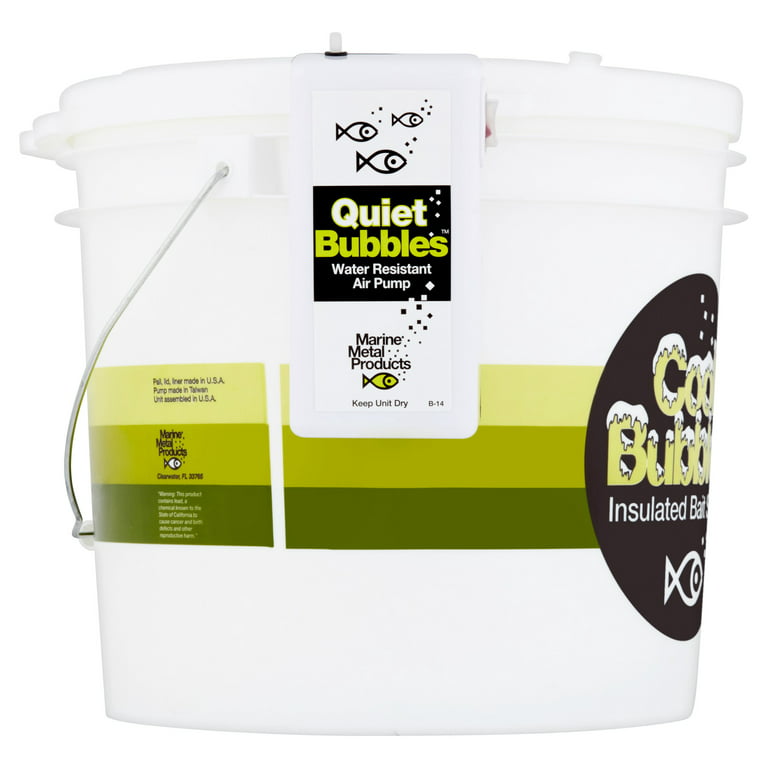 Marine Metal Products 10.5-Qt. Cool Bubbles Bucket with Aerator