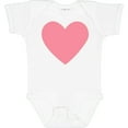 thumbnail image 3 of Inktastic Pink Valentine's Day Heart Boys or Girls Baby Bodysuit, 3 of 5