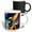 Multicolor, variant on 3drose, Fantasy Astronaut in Shining Yellow Space Suit. Galaxy Light Art Gift, 11oz Magic Transforming Mug