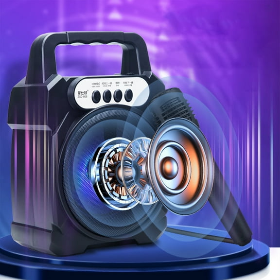 cvlncycling Clearance Bluetooth Speaker Waterproof,Computer Speakers for Laptop,for Family Gatherings and Outdoor