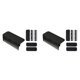 thumbnail image 1 of 2X Peine de Plancha con Clip, Peine de Agarre para Plancha, Peine Alisador de Pelo, para Plancha Negra, 1 of 6