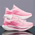 thumbnail image 5 of Bolognifi Sneakers Men's Shoes Training Running Fashion Sports Fans - PINK_8, 5 of 6