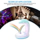 thumbnail image 2 of Toystoory Proyector de luz nocturna USB Rainbow, lámpara colorida para sala de estar, luz nocturna ajustable de doble propósito con pilas para Iluminación navideña azul Toystoory HA025460-02, 2 of 6