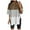 Coffee, variant on TSADFHJI Plus Size Christmas Tops for Women Short Sleeve Women Oversize Sports Shirt Short Sleeve Blouses Summer Loose Tops Functional Shirt Tunic Loose with Slits L Black