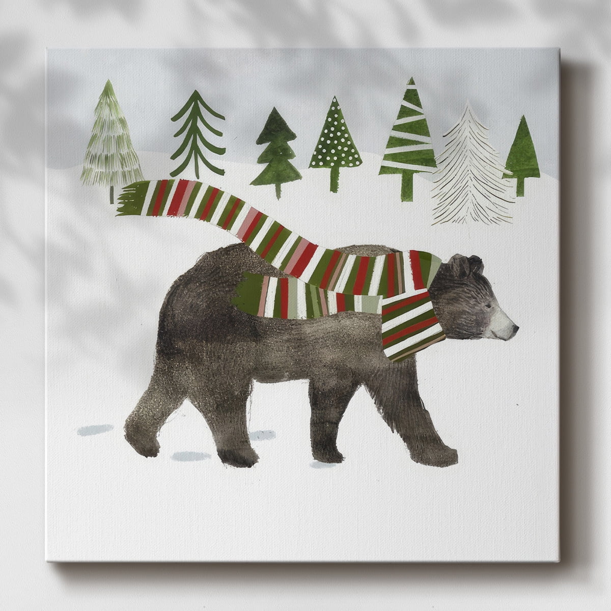 Woodland Christmas I- Gallery Wrapped Canvas