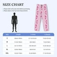 thumbnail image 4 of Vsdgher Pink Scarf Snowman Mens Pajama Pants Sleep & Lounge Pants, PJ Pants-X-Large, 4 of 6