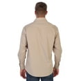 thumbnail image 3 of Gioberti Men’s Solid Long Sleeve Western Shirt with Pearl Snap-on Buttons, 3 of 4
