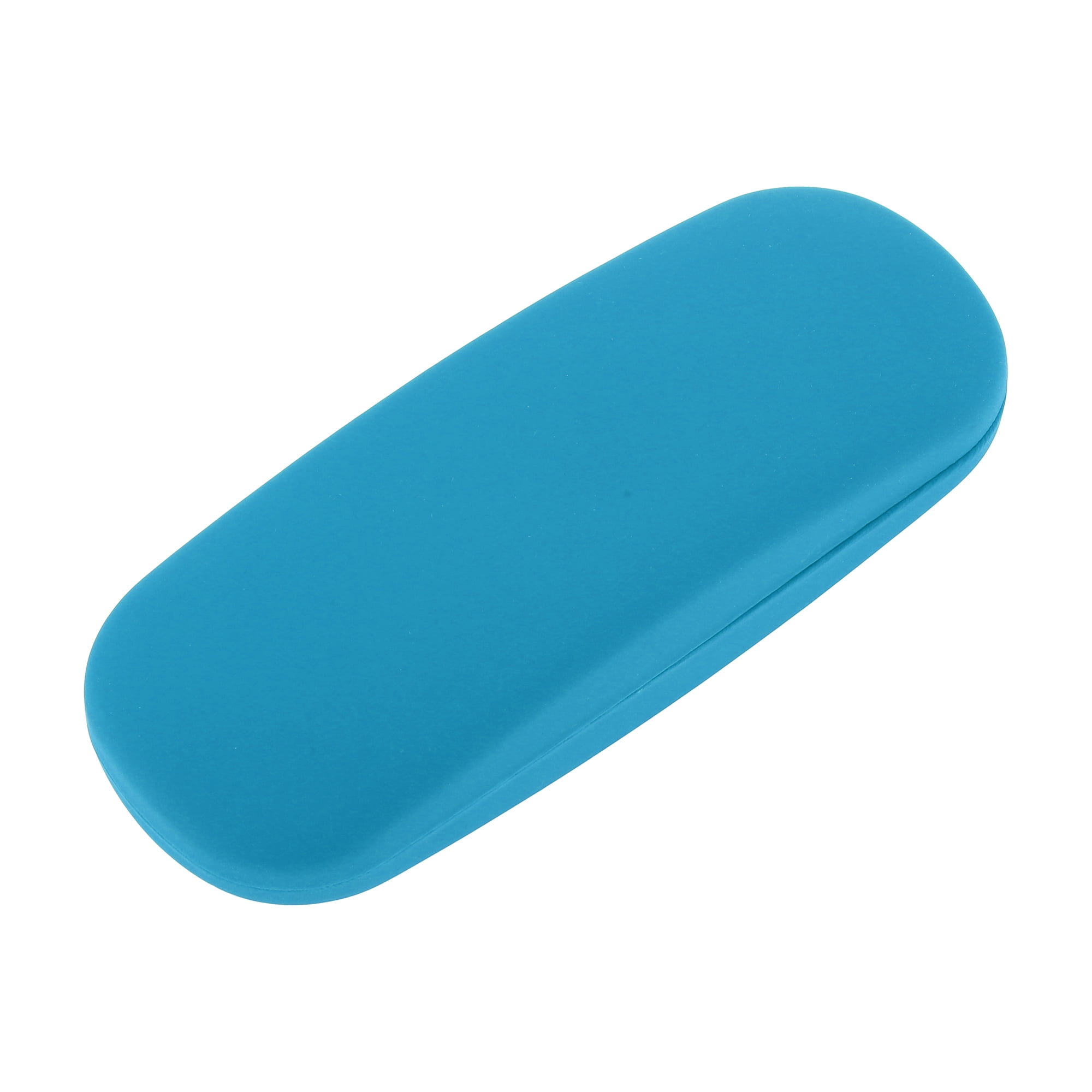 Unique Bargains Retro Round Lightweight Eyeglasses Storage 6.5"x2.36"x1.38" Sky Blue