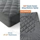 thumbnail image 4 of Cubre colchón impermeable Amorosa ultra Suave para protección del colchón (Invidual Gris 100*190*45CM ), 4 of 5