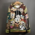 thumbnail image 4 of The Loud House Sweatshirts Casual Pullover Hoodie Jacket Unisex Hooded Activewear 3D Printed Long Sleeve Sweater with Pocket 4XL, 4 of 8