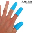thumbnail image 3 of Amosfun 12Pcs Assorted Color Silicone Finger Covers for Heat Resistance and Nonslip Grip Use, 3 of 8