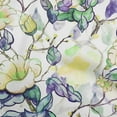 thumbnail image 1 of oneOone Viscose Chiffon Yellow Fabric Florals Craft Projects Decor Fabric Printed By The Yard 42 Inch Wide, 1 of 6