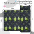 thumbnail image 5 of Football and Basketball Navy Pattern Teens Toddler Nap Mat with Pillow, Sleeping Mat Bag for Preschool Daycare 51"x22", 5 of 6