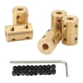 thumbnail image 1 of Motor Shaft Extension Connector, 5-5mm Replacement Shaft Coupling Joint Connector Rounded Edges Easy Installation  for Motor for Mold, 1 of 7
