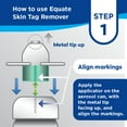 thumbnail image 6 of Equate Freeze Skin Tag Remover with Precision Metal Tip Applicator, 1.6 fl oz, 6 of 10