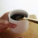 thumbnail image 5 of Tarro de cerámica para almacenamiento de alimentos con tapa de madera, tarro de almacenamiento hermético portátil para té, azúcar, café, nueces y té, negro, 260ml, 5 of 5