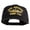 Black, variant on USS Nevada Submarine SSBN-733 Patched Solid Cotton Twill Pro Style Cap - Royal OSFM