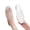 Clear, variant on Wrongduck Jelly Flats for Women, Closed Toe Slip On Lightweight Womens Mules with Woven Design and Cushioned Comfort