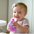 thumbnail image 2 of Nuby 2367441 6 oz First Training Cups with Spout, Blue, Pink & Purple - 6 Plus Months - Pack of 48, 2 of 9