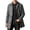 Gray-02, variant on Men's Spring Fall Lightweight Trench Coat Mid-Length Single Breasted Collared Casual Coat