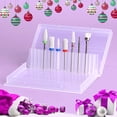 thumbnail image 4 of Brocas de cerámica para uñas, brocas profesionales para quitar cutículas de Gel, herramientas de taladro de uñas de carburo de tungsteno de diamante para manicura, pedicura, uso doméstico, gran regalo Adepaton CDWJ072, 4 of 4