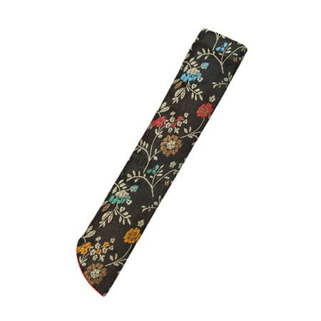 

✪ Hand Fan Cover Bag Vintage Embroidery Floral Handheld Folding Fan Sleeve Pouch