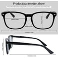 thumbnail image 2 of 3 Pack Progressive Multifocus Reading Glasses for Women and Men Blue Light Blocking Anti Eyestrain Computer Readers, 2 of 7