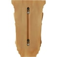 thumbnail image 4 of Ekena Millwork 8 1/2"W x 6 1/2"D x 14"H Large Wide Acanthus Wood Corbel, Red Oak, 4 of 4