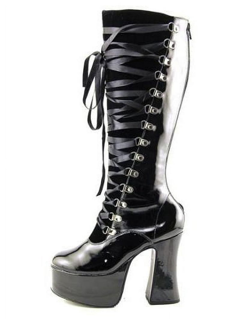 リラクゼーショングッズ DEMON SLANG Demonia WRATH-13 - Spikey Gothic Platform Sandals