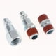 thumbnail image 3 of 1/4 NPT Conector de Ajuste Adaptador de Compresor de de Aire Acoplador de Liberación Rápida Yotijar Adaptador de compresor de manguera de aire, 3 of 9