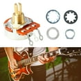 thumbnail image 1 of Guitar Potentiometer, Copper Shaft Potentiometer Noise Reduction Standard Structure  For Music Lovers, 1 of 8