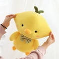 thumbnail image 4 of 25cm Lovely Little Yellow Chick Stuffed Animal Plush Toy Cute Cartoon Chicken Plush Doll Pillow Boy Girl Birthday Gifts, 4 of 5