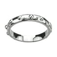 thumbnail image 2 of Sterling Silver Rosary Ring, Size 9, 2 of 6