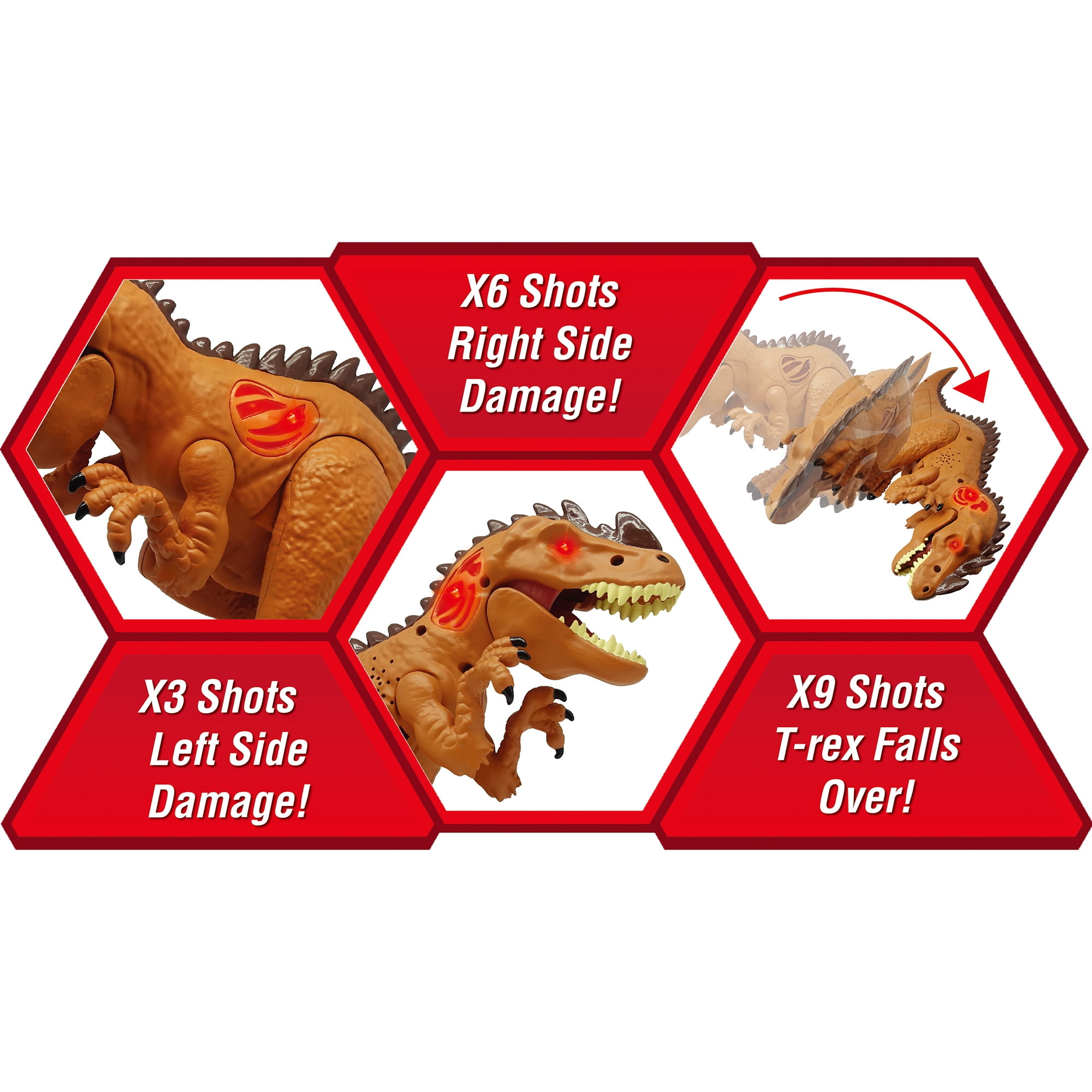 Dragon-i: Dino Hunt Target Shooting Set