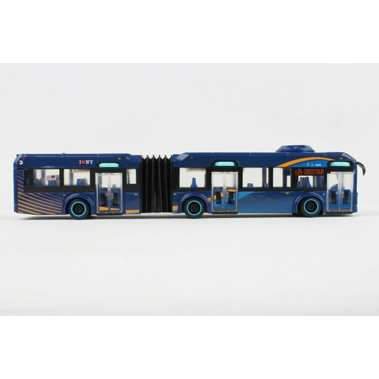 MTA Models Volvo Articulated Bus Toy, 1:43 Scale, Paint