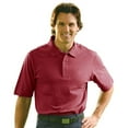 thumbnail image 1 of Monterey Club Men's Combed Cotton Solid Pique Golf Polo Shirt #1201, 1 of 2