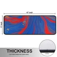 thumbnail image 5 of Kitchen Rugs Sets Of 2,Blue Red Gold Marble Pattern Anti Fatigue Kitchen Mat Rugs Non Slip Washable,Decorative Kitchen Floor Mats for Kitchen,Sink,Laundry,17"x47"+17"x47", 5 of 5