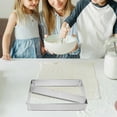 thumbnail image 4 of Molde rectangular ajustable de acero inoxidable para mousse, ideal para crear postres profesionales. Accesorio ideal para hornear pasteles y tartas., 4 of 8